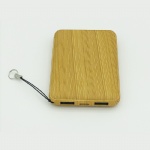 Wood pocket power bank